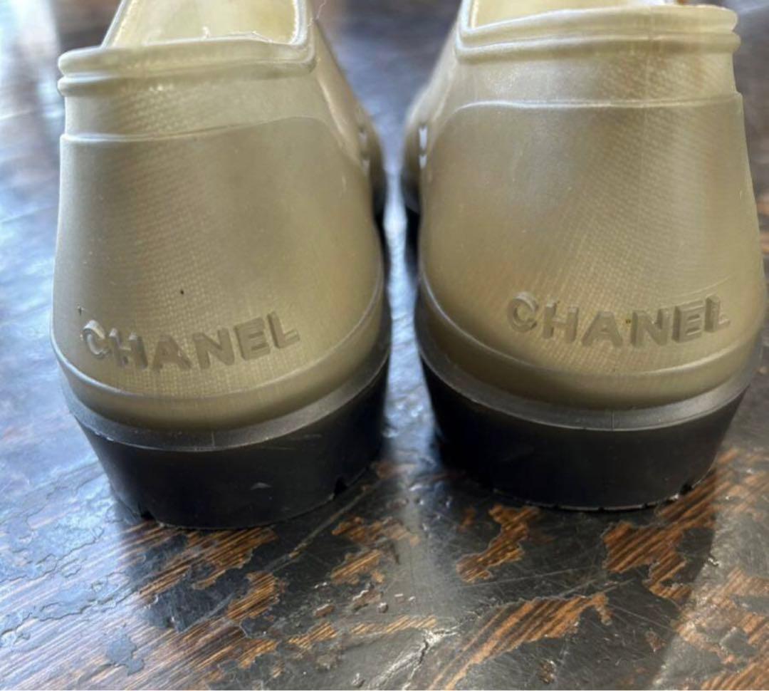 CHANEL レインシューズ 36