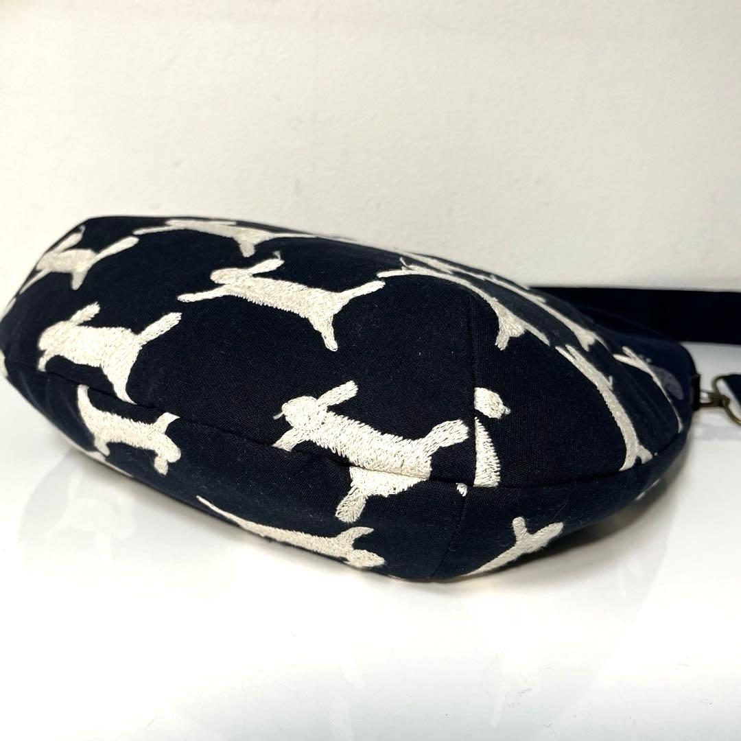 ミナペルホネン　ハンドメイド　まーるいショルダーバッグ