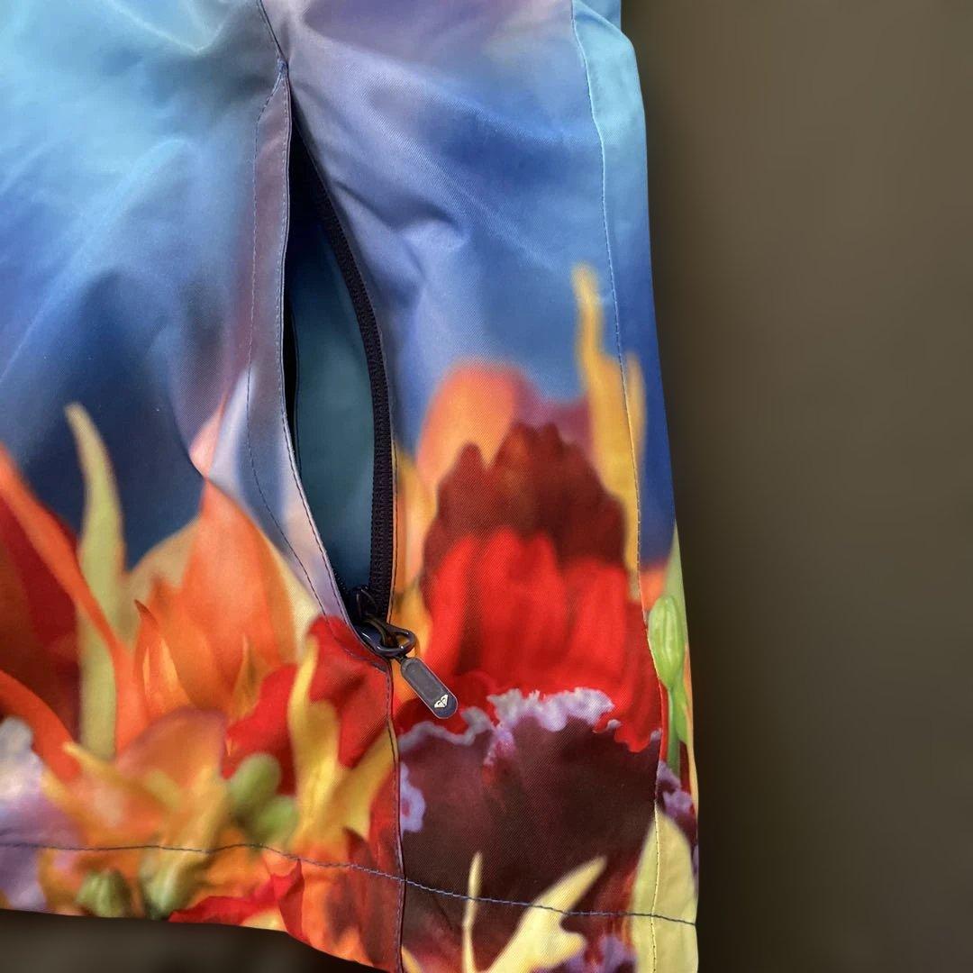 蜷川実花　ROXY 花柄 スキーウェア (女性用) スノーボード　スポーツ