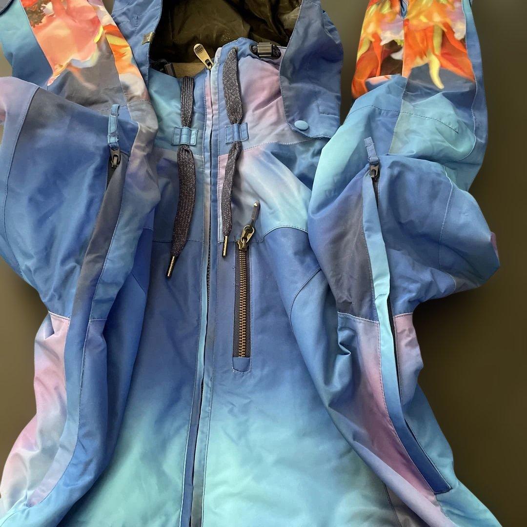 蜷川実花　ROXY 花柄 スキーウェア (女性用) スノーボード　スポーツ