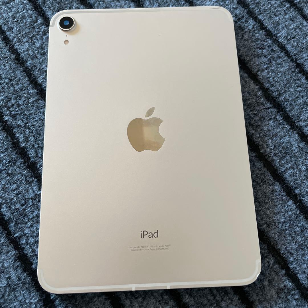 186 iPad mini6 64GB SIMフリー スターライト