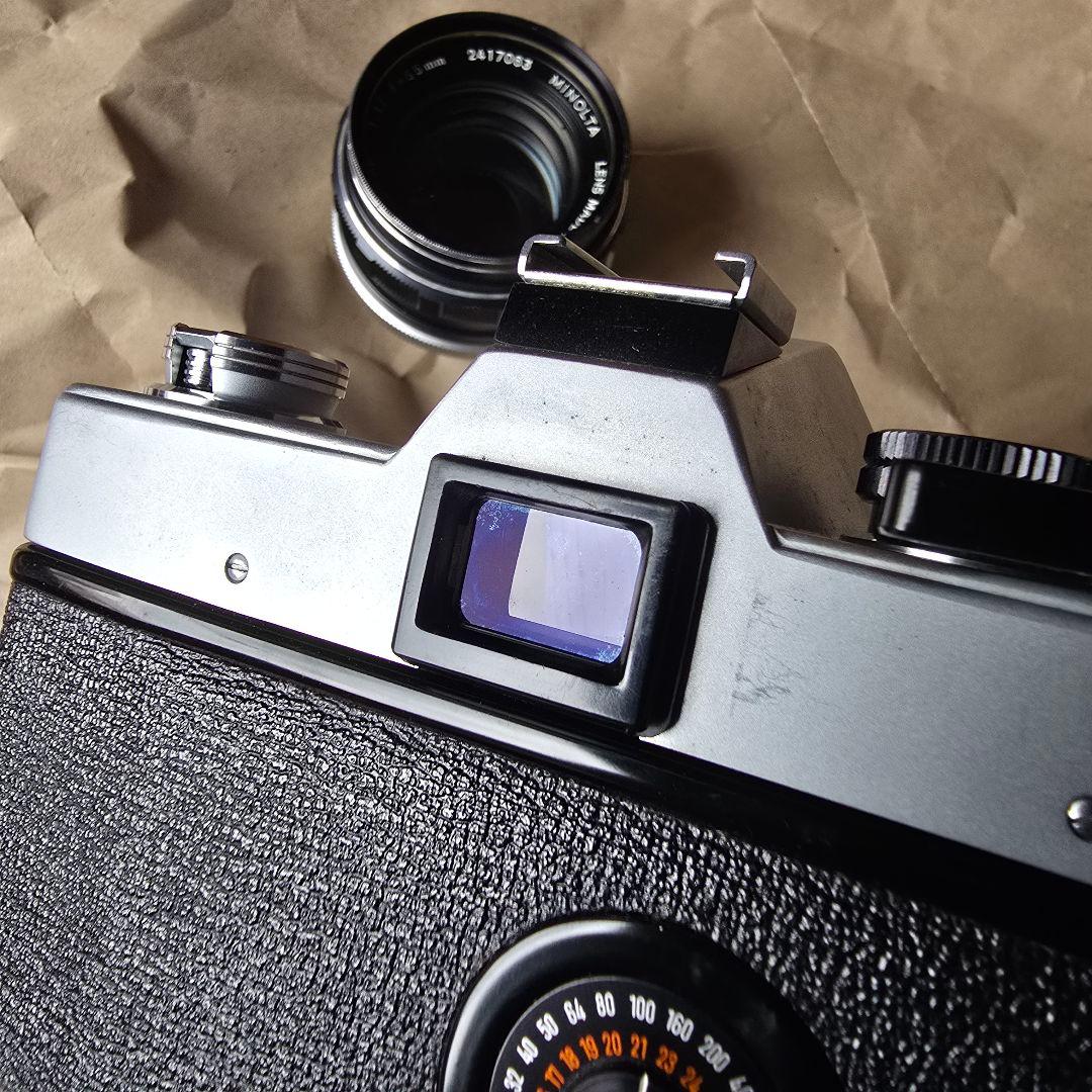 Minolta SR-T 101 55㎜　F1.7 フィルム一眼レフカメラ