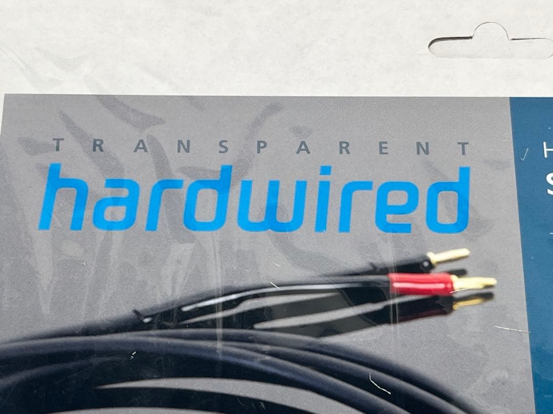 新品 TRANSPARENT スピーカーケーブル 6.0m HW-SC20