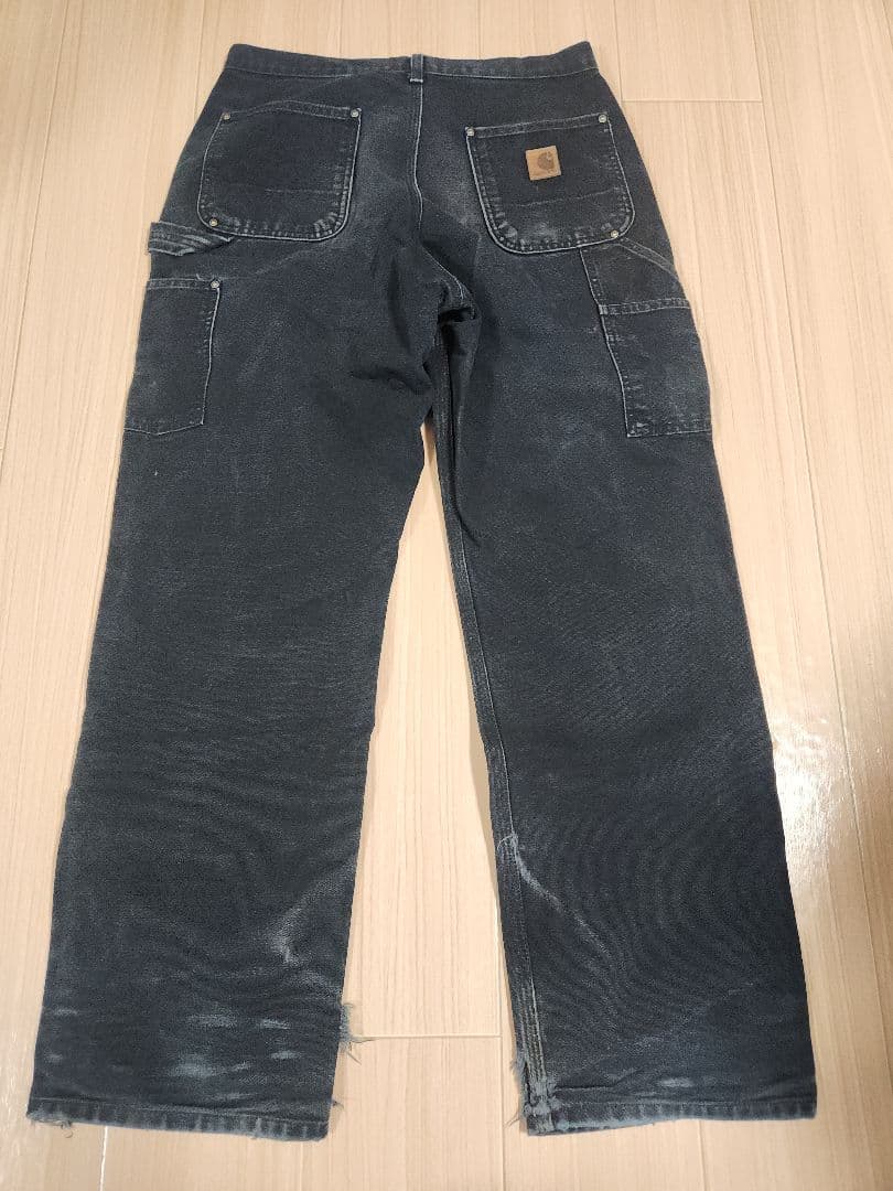 Carhartt ダブルニーペインターパンツ ブラック 30×30