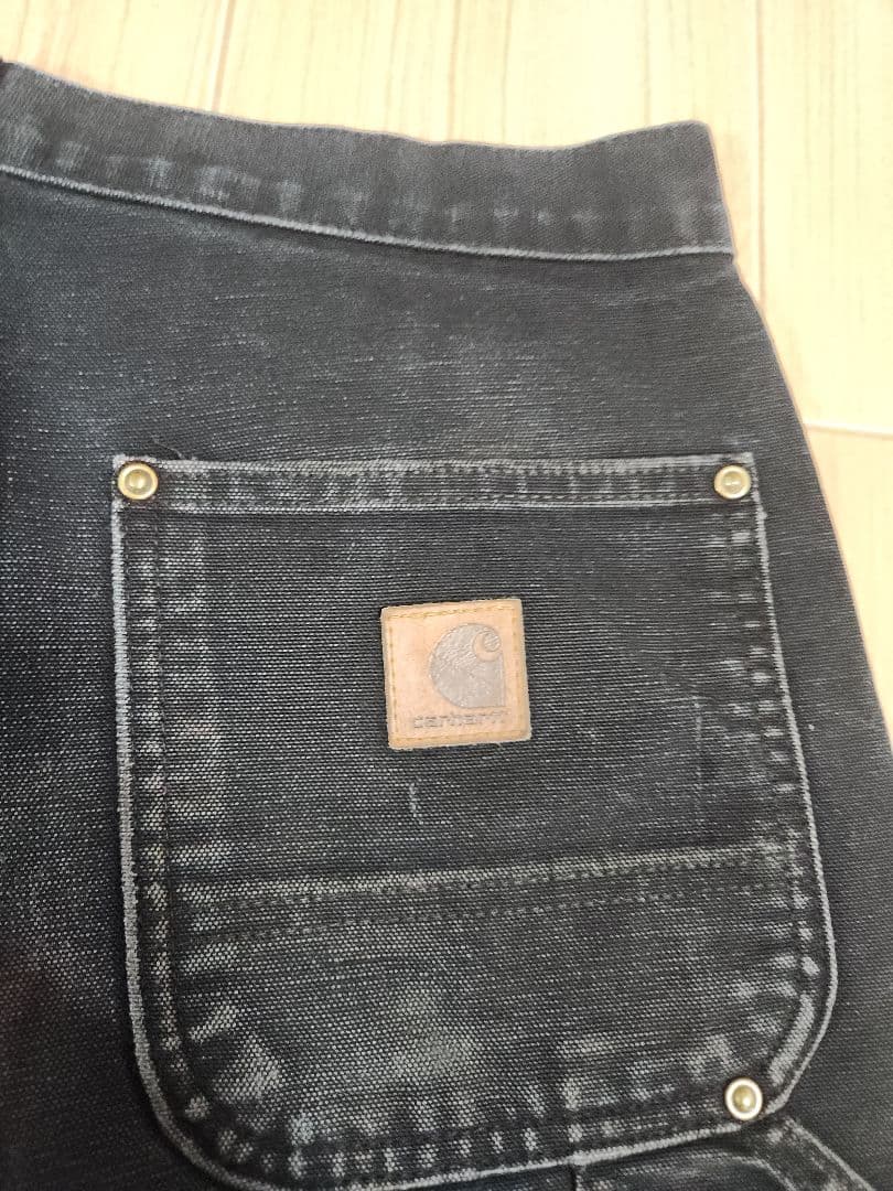 Carhartt ダブルニーペインターパンツ ブラック 30×30