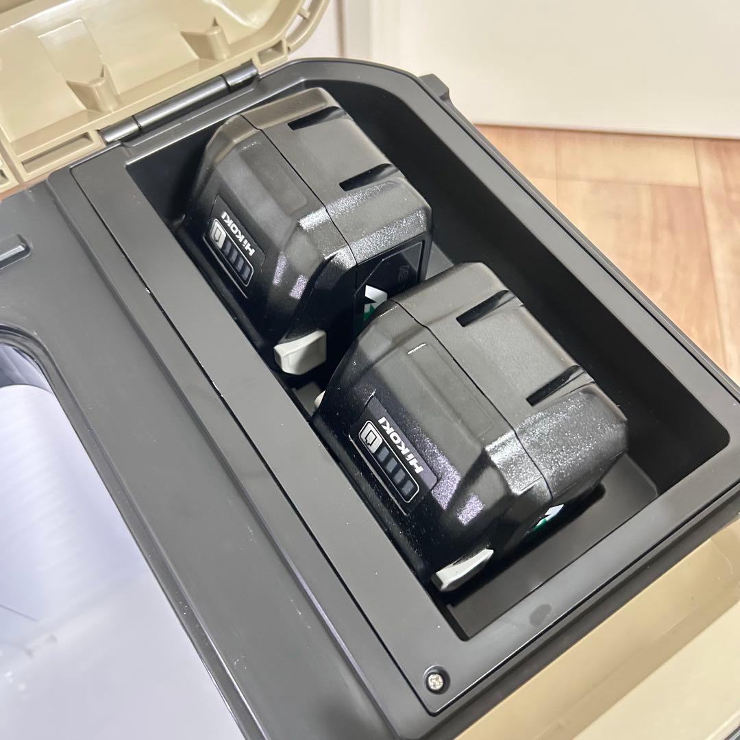 【新品未使用】ハイコーキ 冷温庫 UL18DC マルチボルトバッテリー2個セット