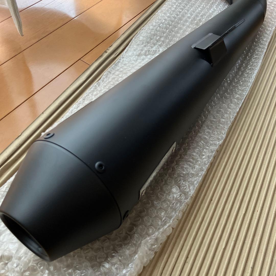 OLIVER RACINGブラック メガホンスリップオンマフラー レブル250