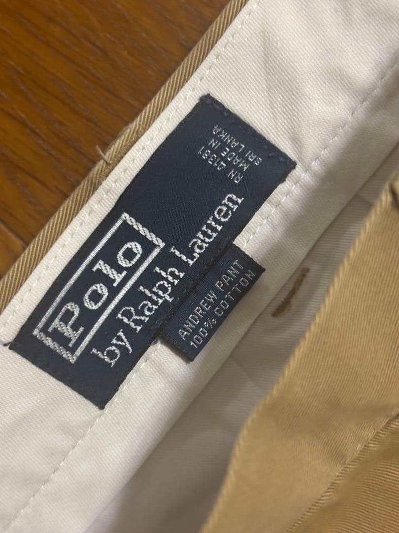 90s Polo by Ralph Lauren Andrew pants チノ