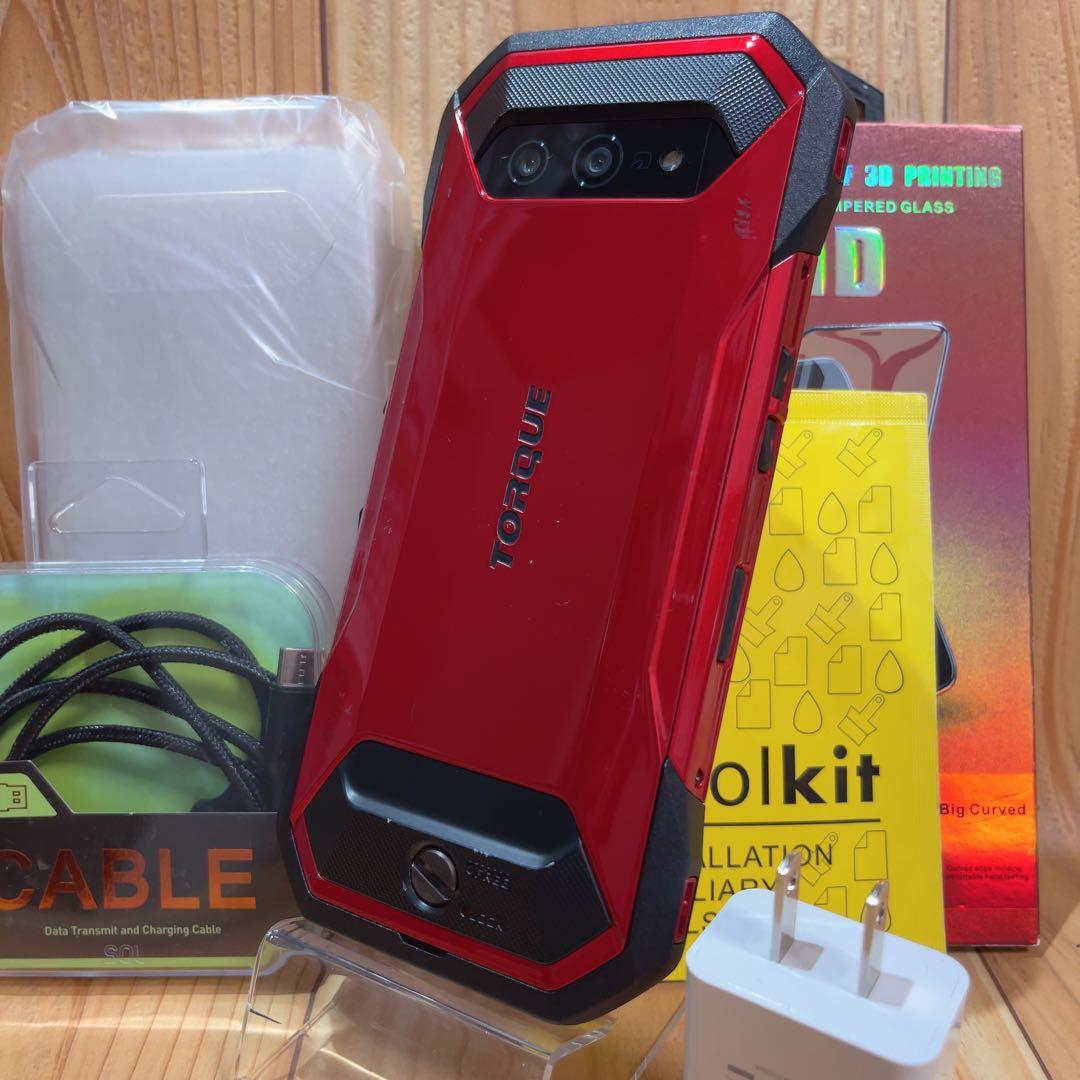 SIMフリー 京セラ TORQUE 5G 128 GB 219G2 レッド