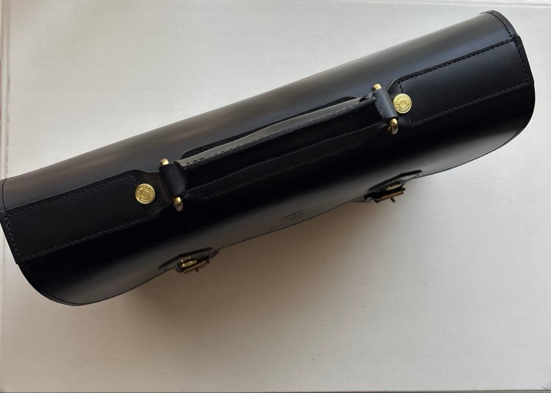 GLEN グレンロイヤル　サッチェルバッグ13インチブラック