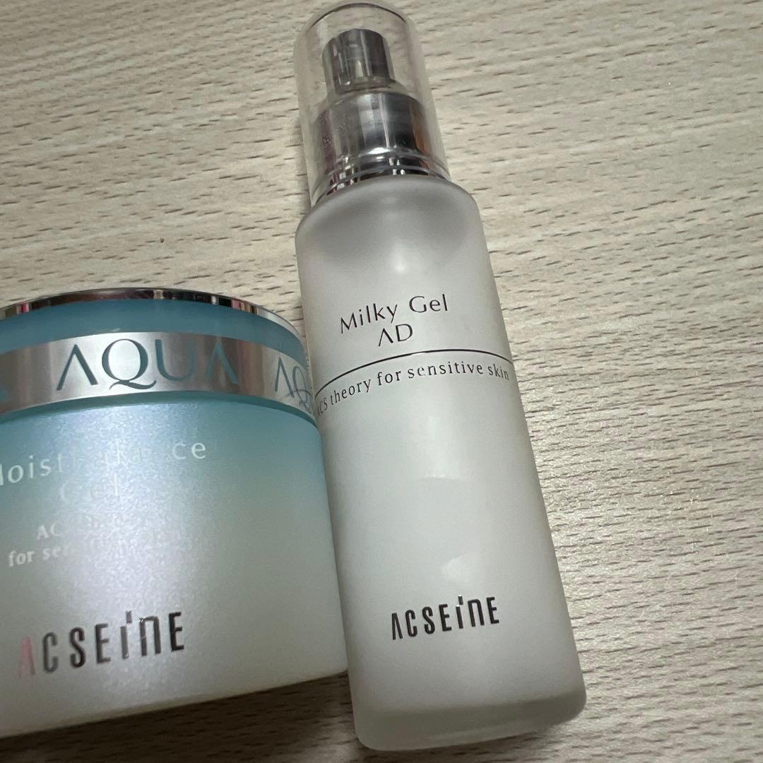 アクセーヌ モイストバランスジェル50ｇ ミルキィジェルAD60ml