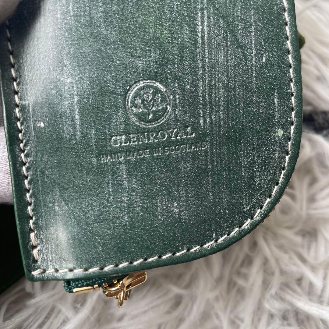 【未使用レベル】グレンロイヤル ブライドルレザー キーケース