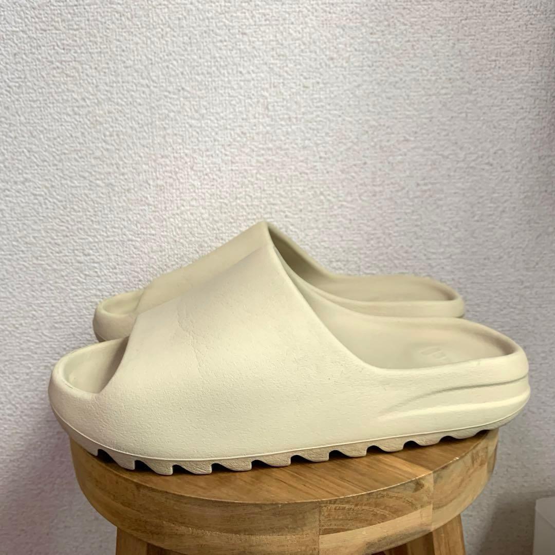 名作◎adidas YEEZY Slide PURE GW1934 US10