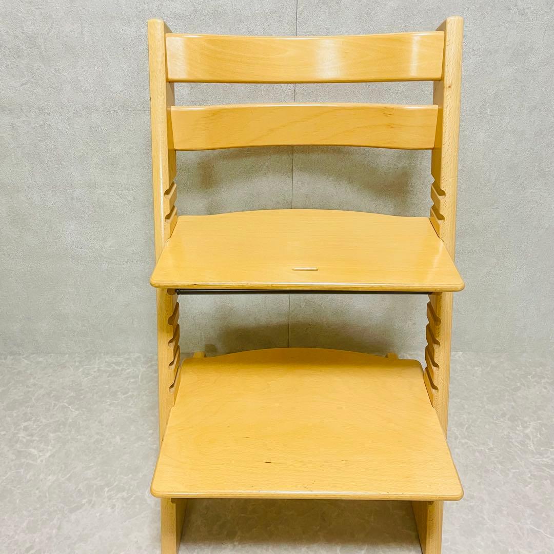 美品 STOKKE ストッケ トリップトラップ ナチュラル シリアルNo.6 ②