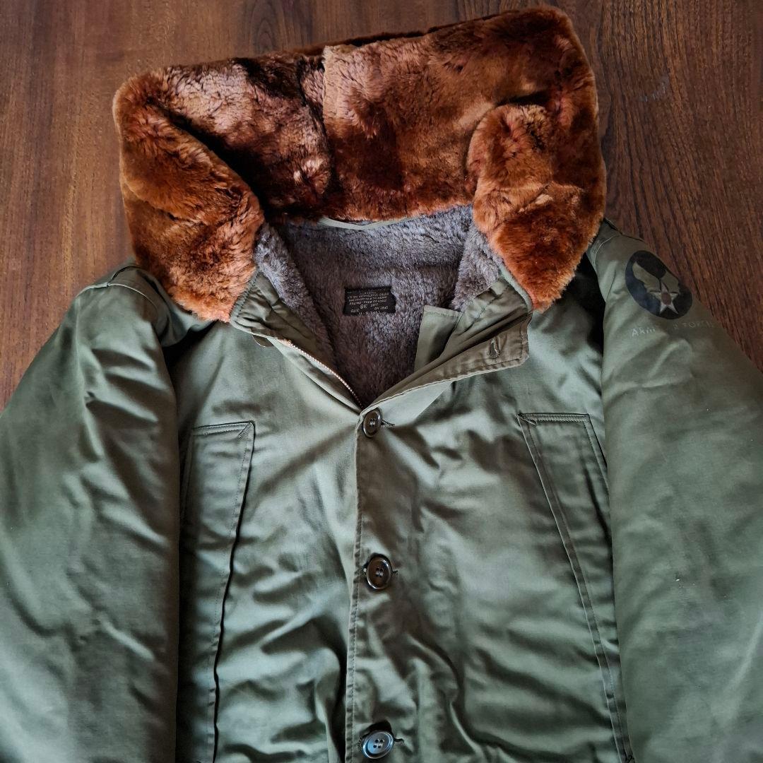 実物　USAAF USアーミー 　B-11 m-65 フライトジャケット