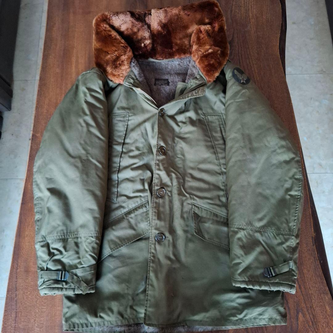 実物　USAAF USアーミー 　B-11 m-65 フライトジャケット