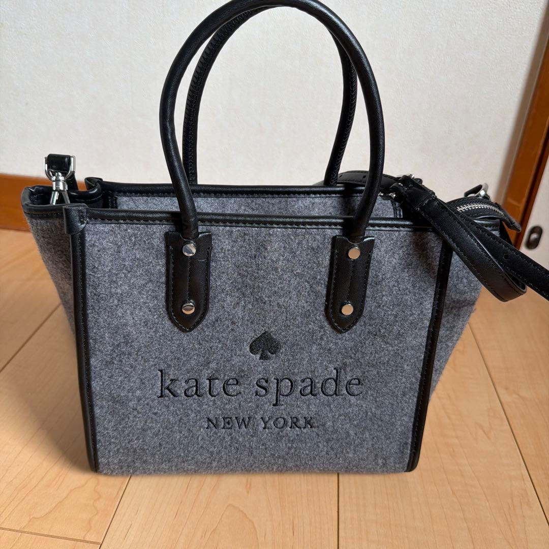 Kate spade New York 2way バッグ　ブラック