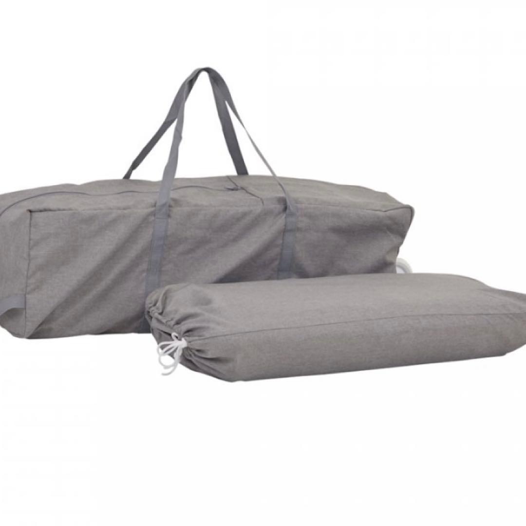 美品 KATOJI カトージ ポータブルベビーベッド おむつ替えテーブル付