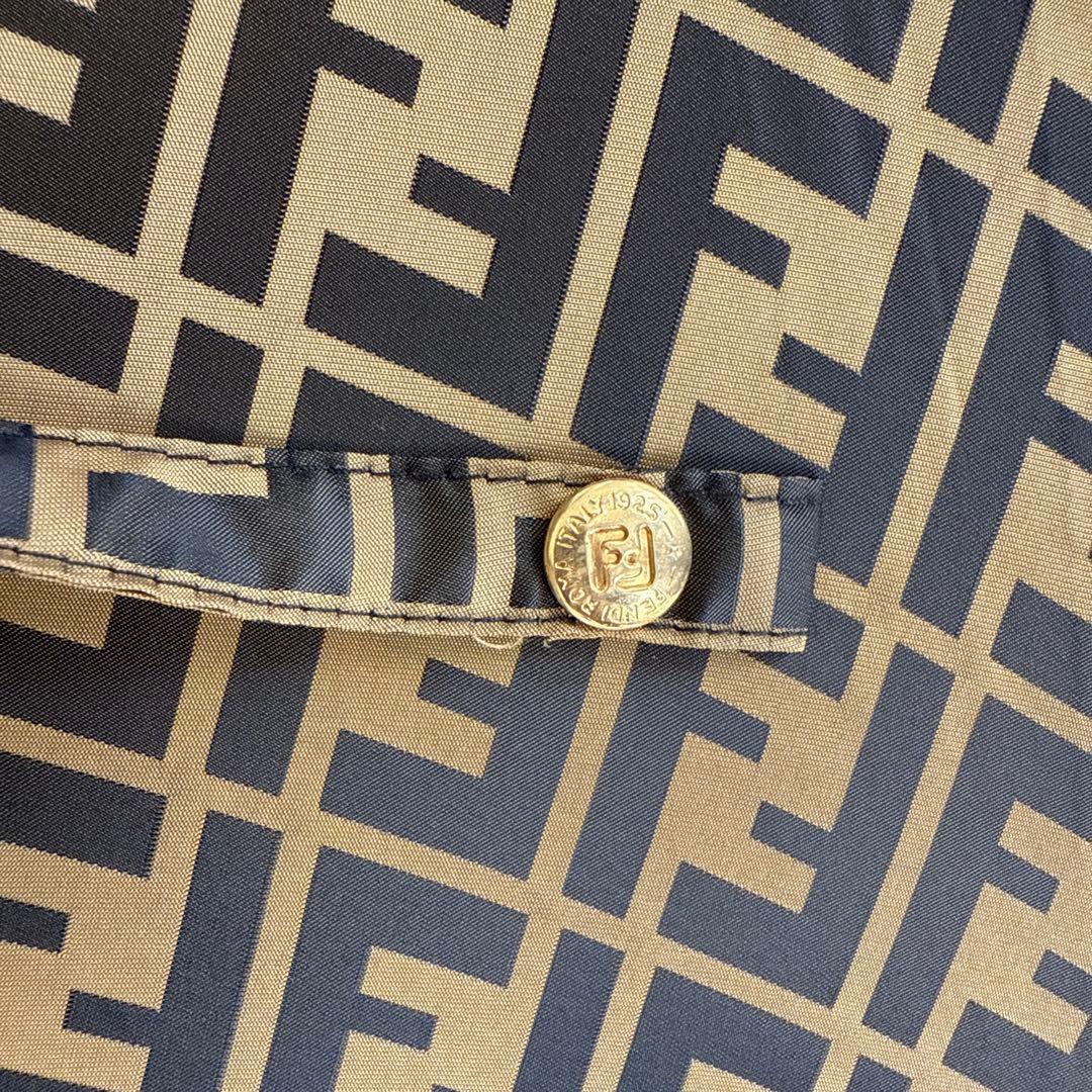 FENDI FFロゴ 長傘 ベージュ ブラック