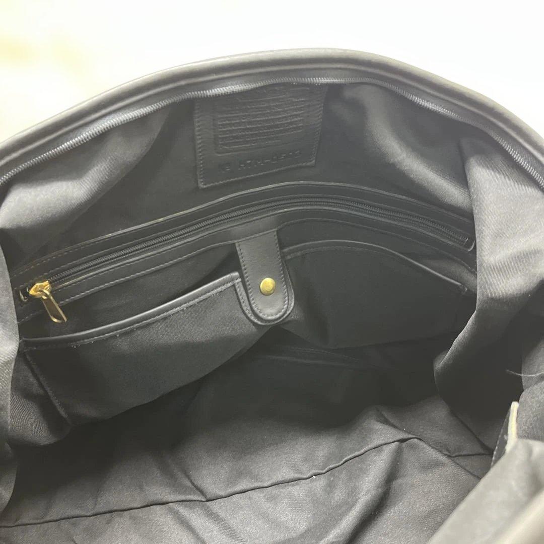 極美品 COACH オールドコーチ 大容量ボストンバッグ USA製 0506 黒