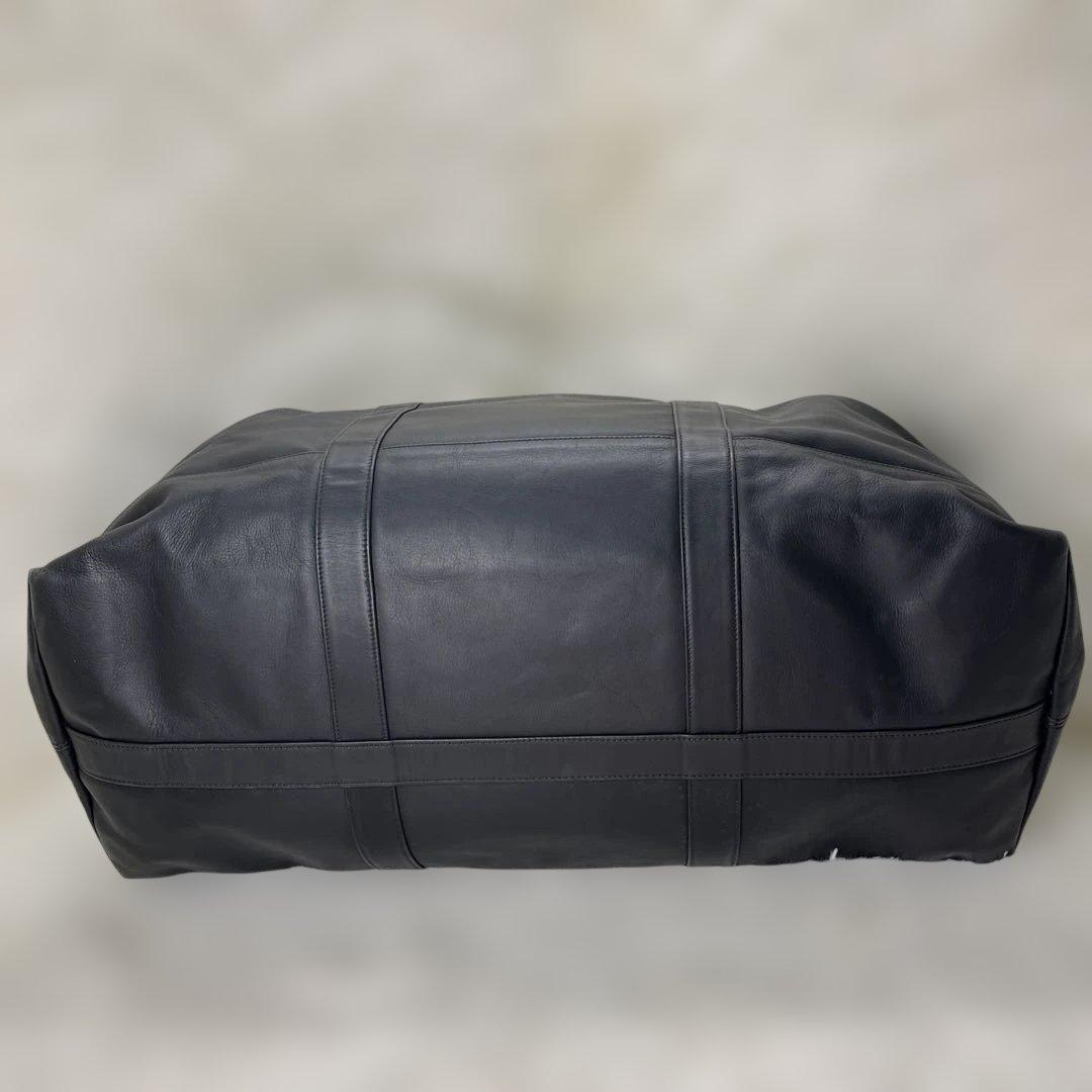 極美品 COACH オールドコーチ 大容量ボストンバッグ USA製 0506 黒