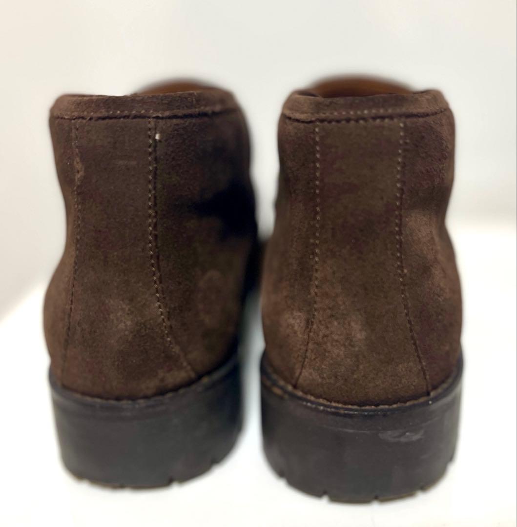 GUCCI ブラウン スエード ビットローファー