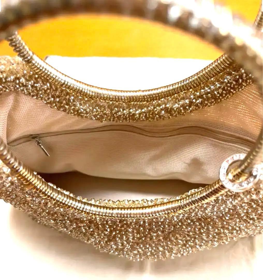 美品♡アンテプリマ♡ワイヤーバッグゴールド