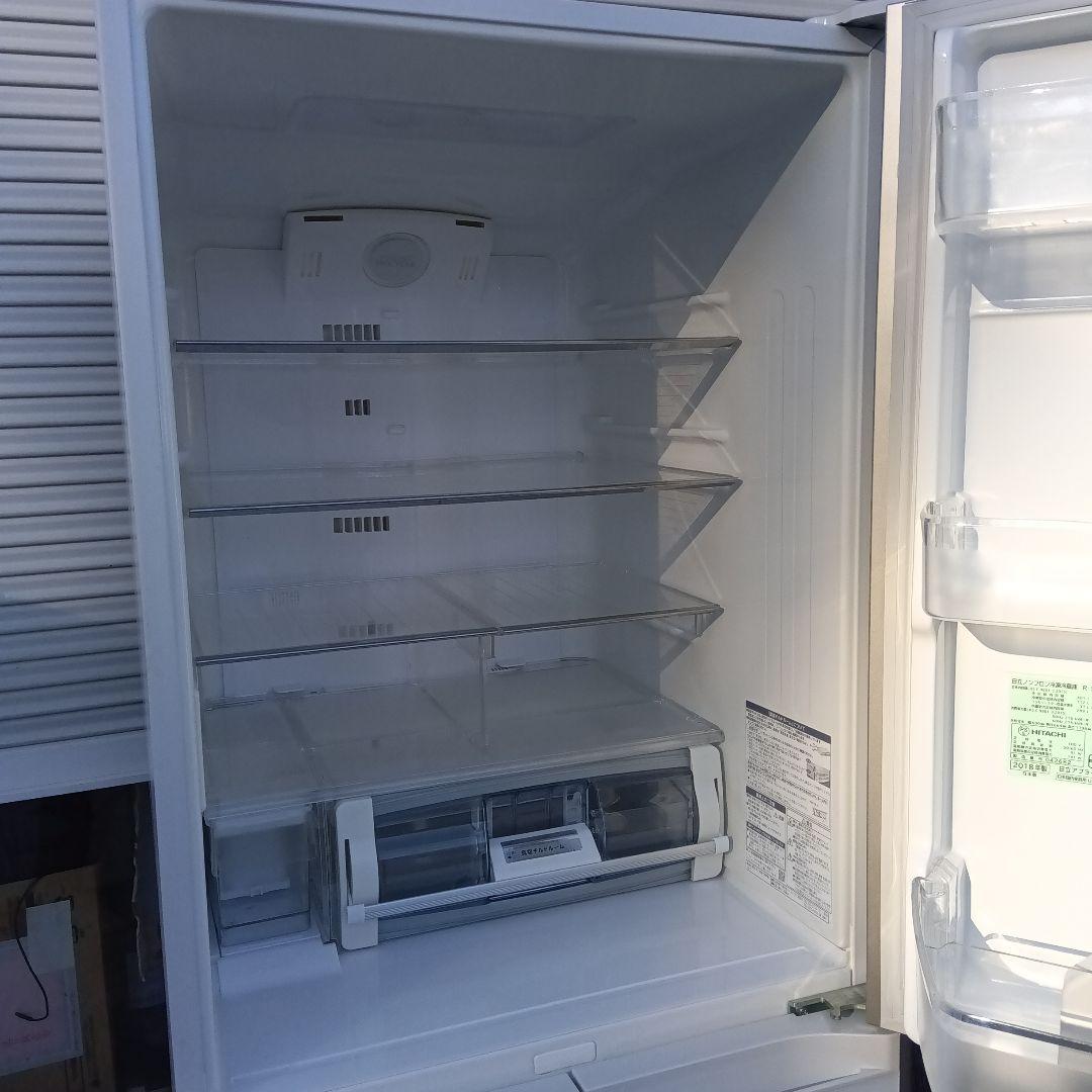 大型冷蔵庫　400L 5ドア　2018年製　日立　高年式　　関東限定