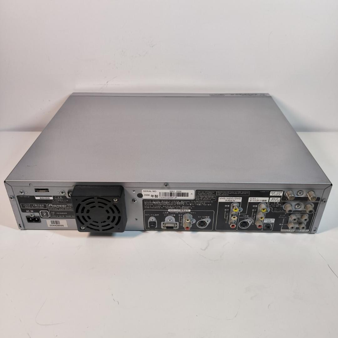Pioneer DVR-RT50H VHSビデオ一体型DVDレコーダー HDD