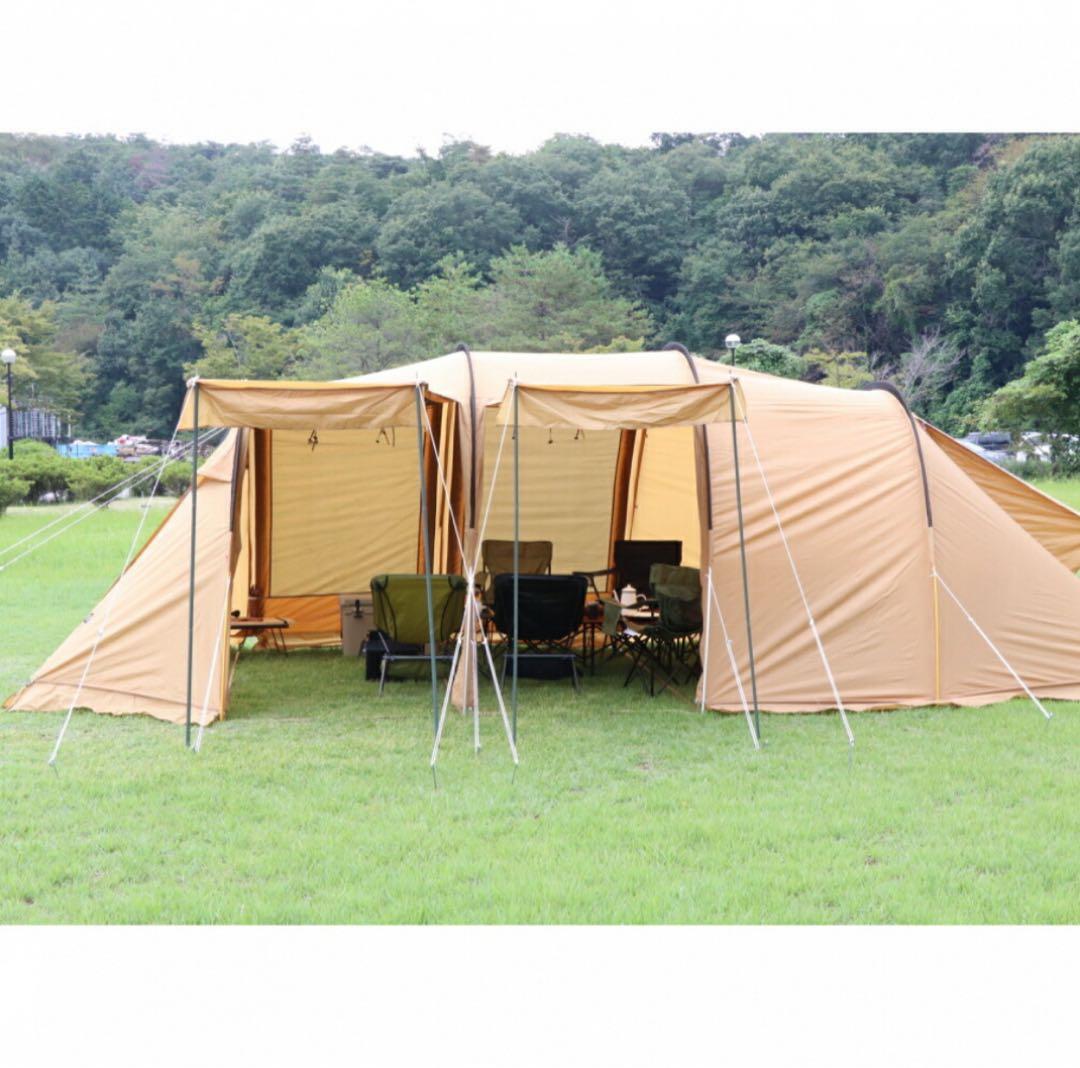 イグニオ 2ルーム型テント IG19410TT キャンプ　ドームテント　4人用