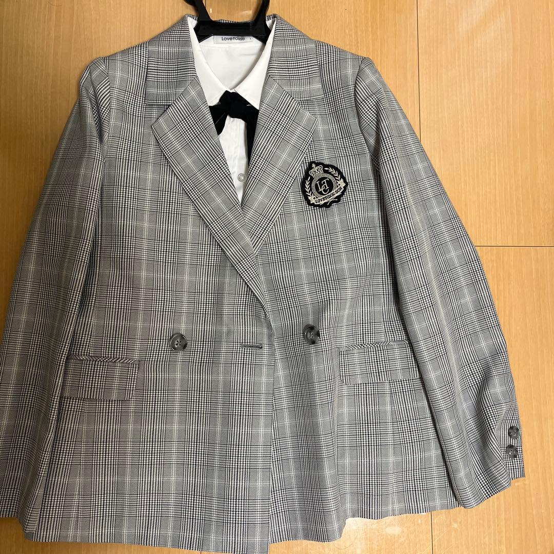 LOVETOXIC『卒服』2025ジャケットショートパンツセットアップ160㎝