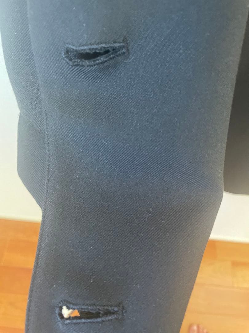 【イデアルーチェ/idealuce】クラシカルジレ ブラック(裏地ピンク)