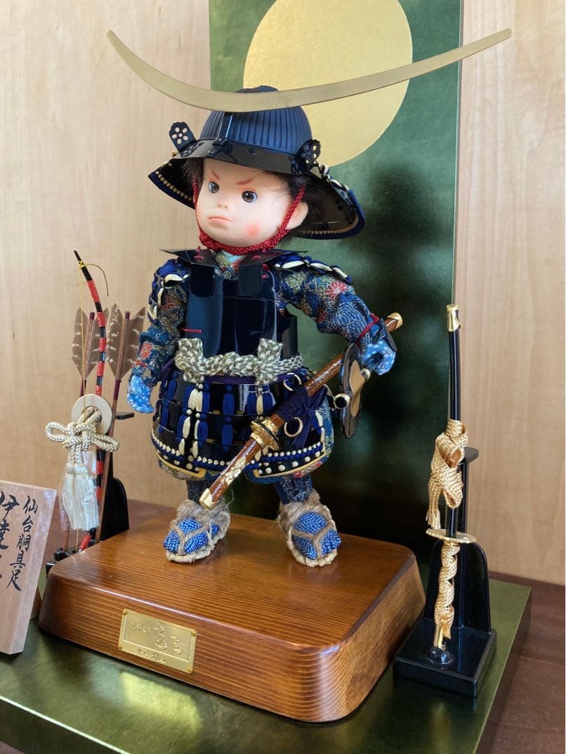 Minori　五月人形　伊達政宗公お人形