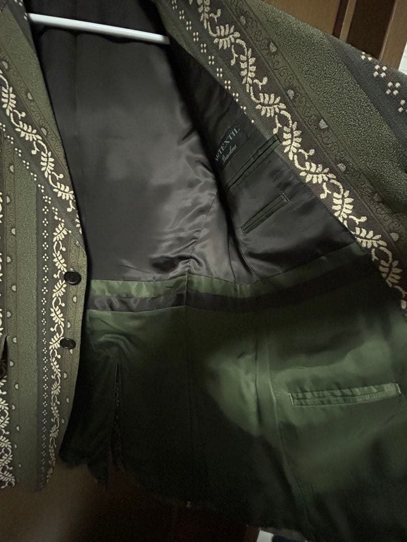 美品　日本製　総柄　ポールスミス　テーラードジャケット　L ジョイックス期