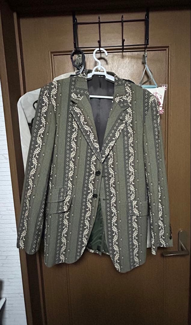 美品　日本製　総柄　ポールスミス　テーラードジャケット　L ジョイックス期