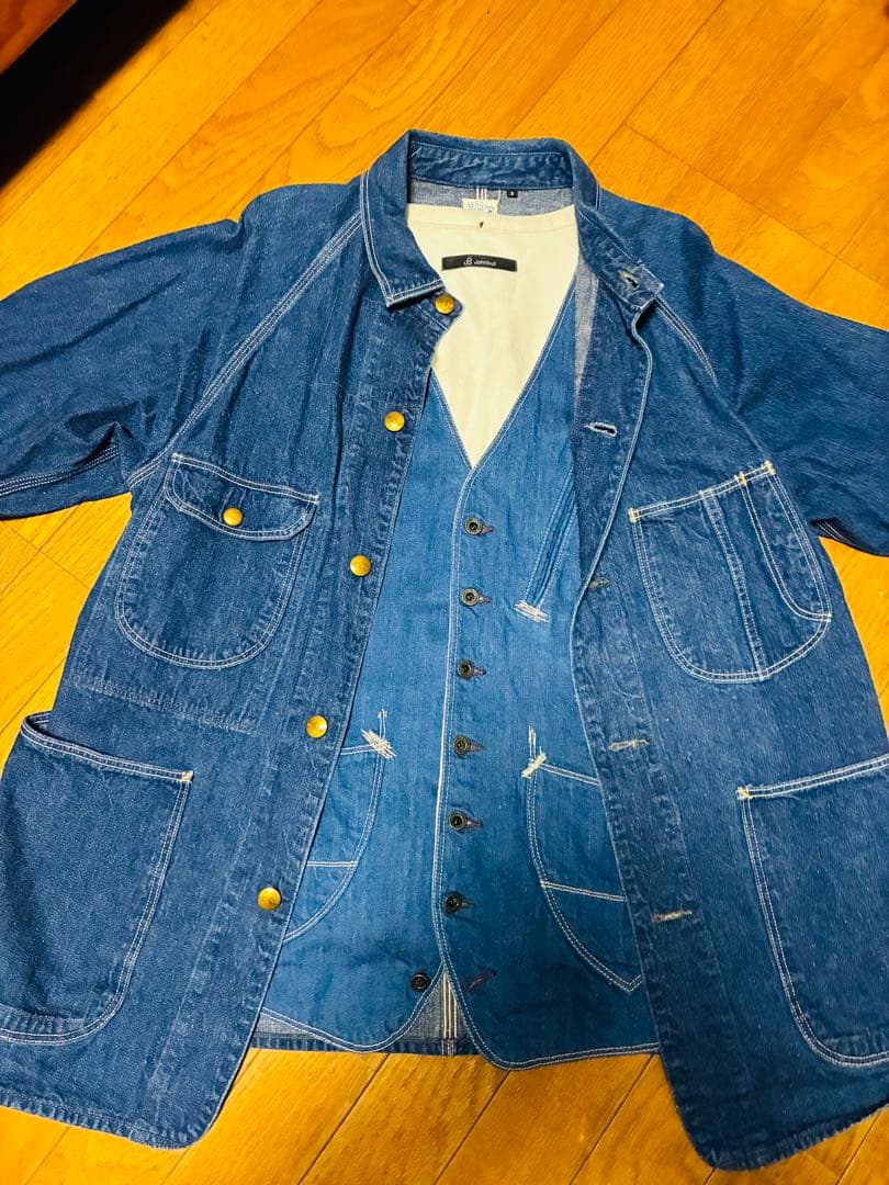 orSlow(オアスロウ)DENIM COVER ALL 　カバーオール