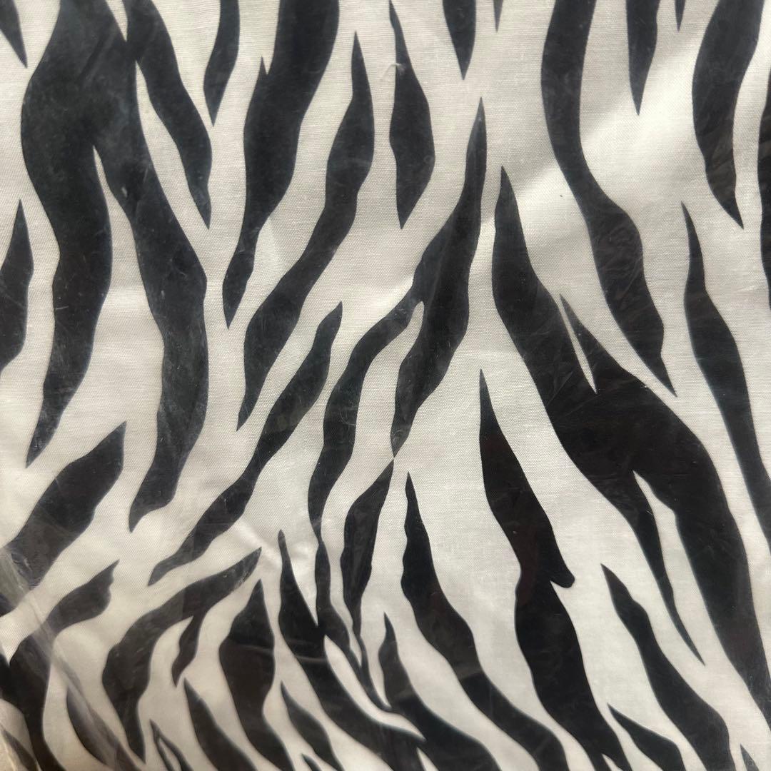 ★希少★ ゼブラ 柄 浴衣 帯 セット 平成 ギャル y2k