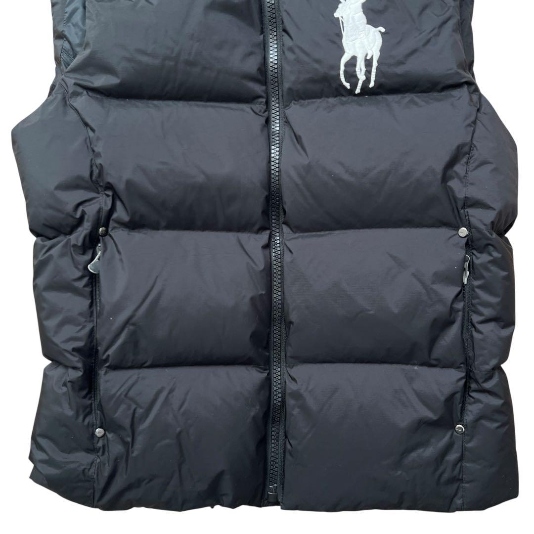 POLO Ralph Lauren　ビッグポニー　ダウンベスト　フード　S
