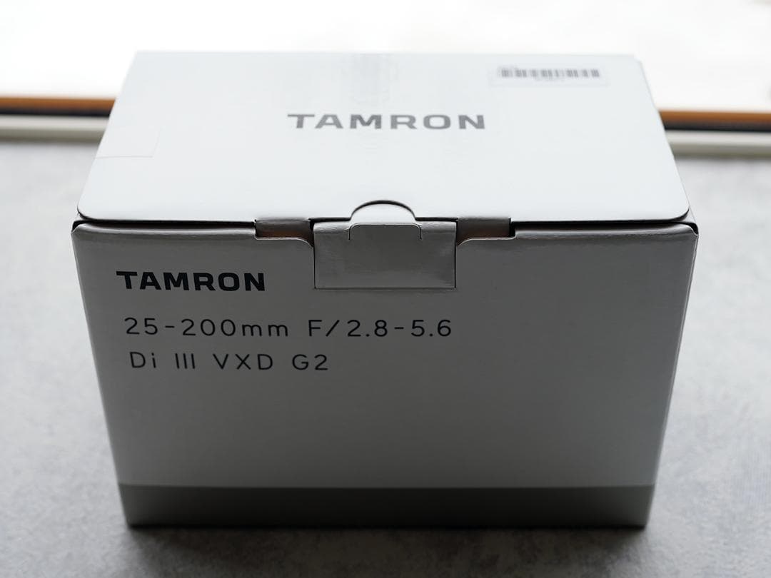 【新品】タムロン25-200mm F/2.8-5.6 Di III VXD G2