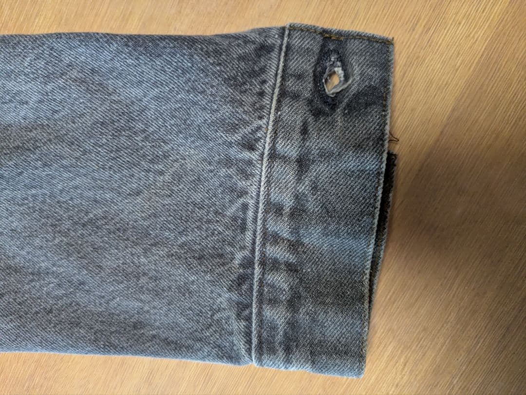 Levi's グレー デニムジャケット　70506 0259 洗濯タグなし