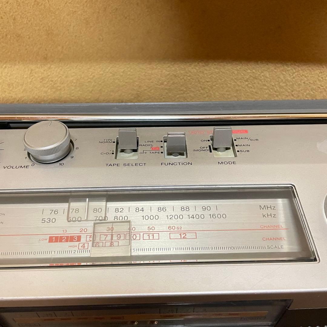 SONY／ラジカセ／CFS-V1／メンテナンス済み／メンテセット付