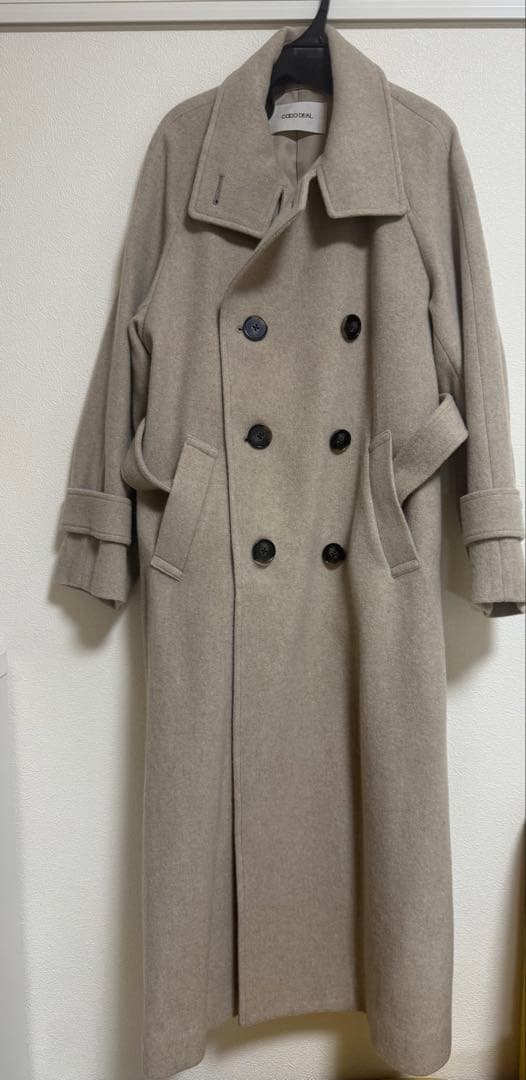 【COCODEAL】2024AW ココディール　ウールトレンチコート