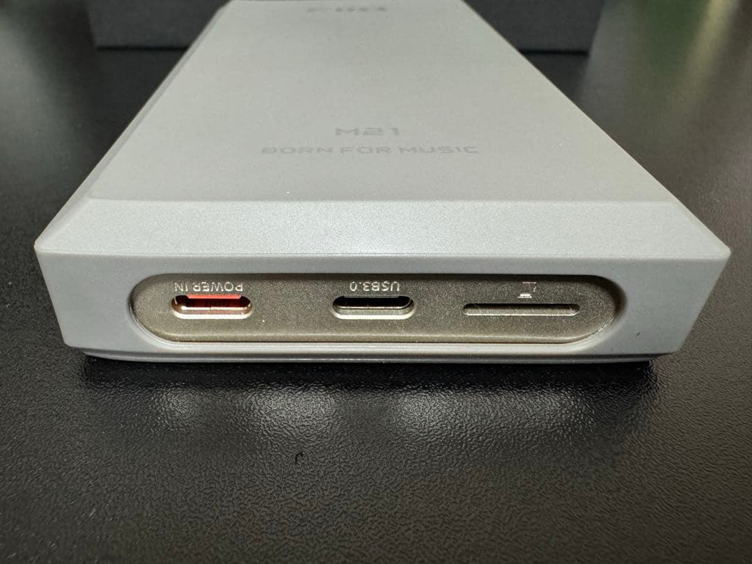 Fiio M21 デジタルオーディオプレーヤー　チタニウムゴールド