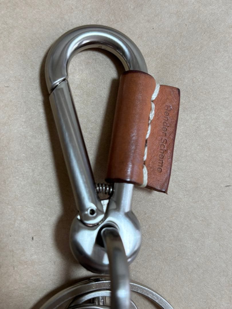 Hender Schemeカラビナキーリングキーホルダーエンダースキーマ