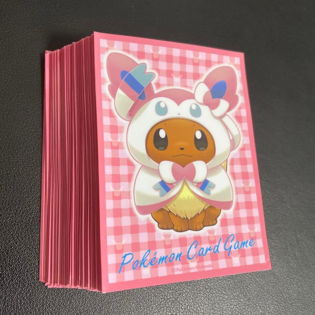 イーブイ ポンチョシリーズ NP ニンフィア　デッキシールド　64枚　スリーブ