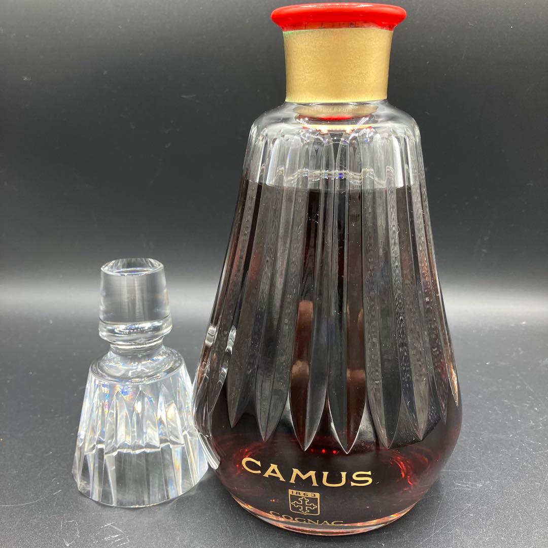 未開封 CAMUS カミュ バカラクリスタルボトル ブランデー