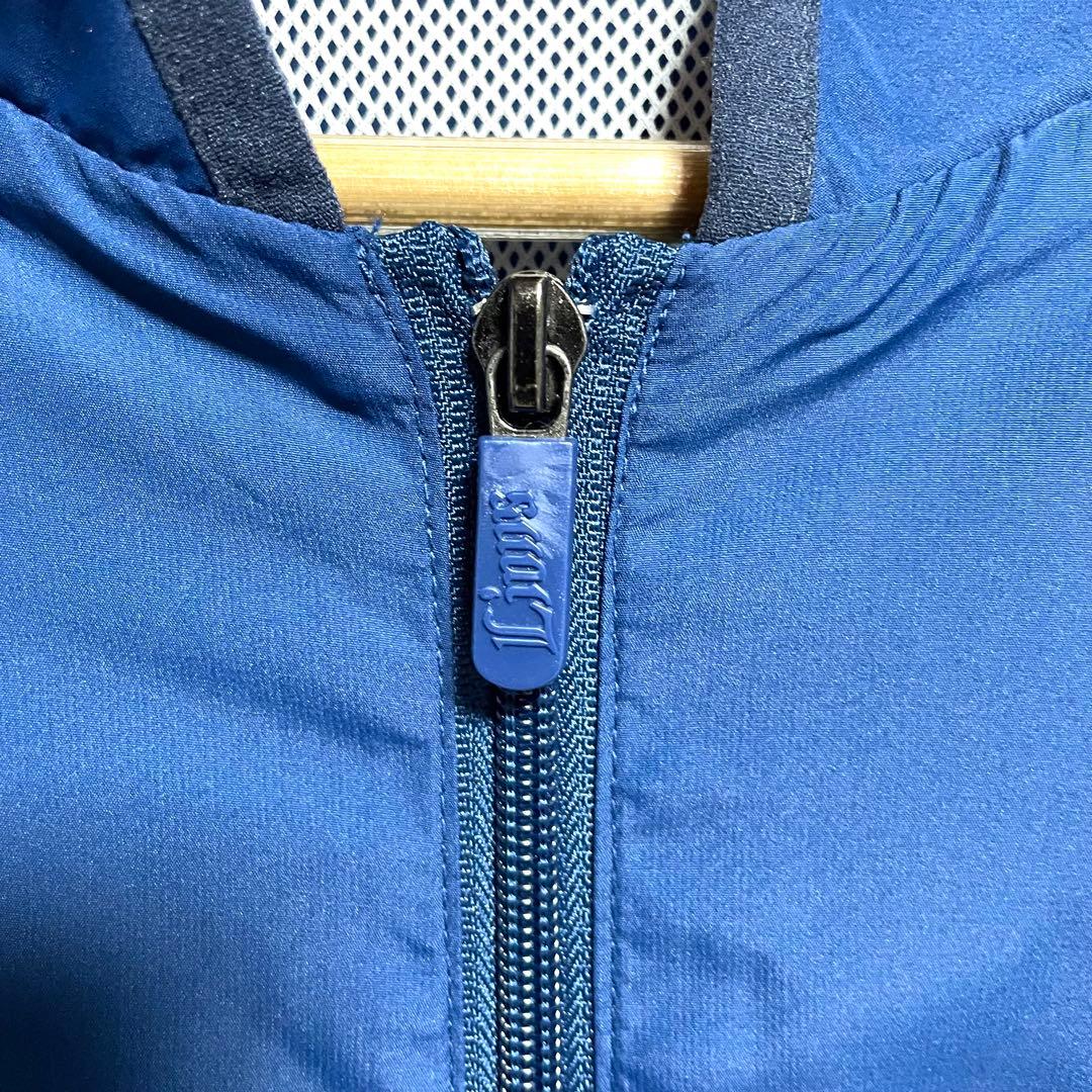 美品 埼玉西武ライオンズ ブルゾン 刺繍 Lサイズ グラウンドコート