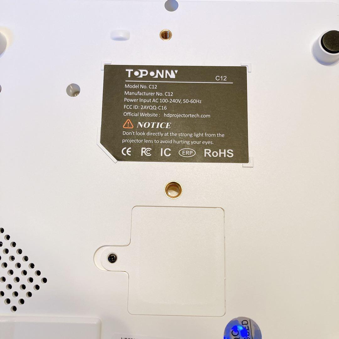 ✨即日発送✨ホームプロジェクター 4K対応 Bluetooth リモコン付き