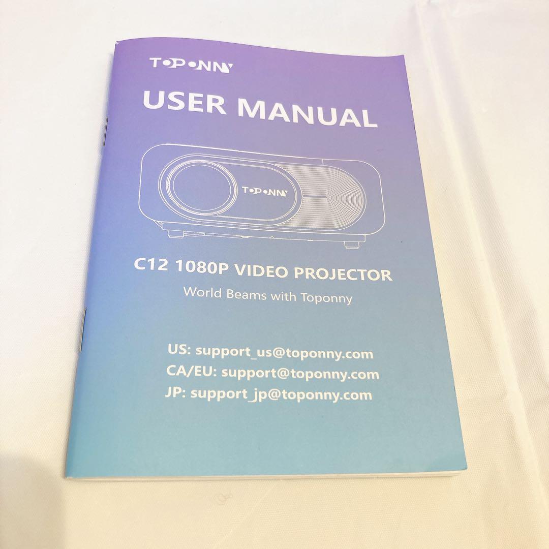 ✨即日発送✨ホームプロジェクター 4K対応 Bluetooth リモコン付き