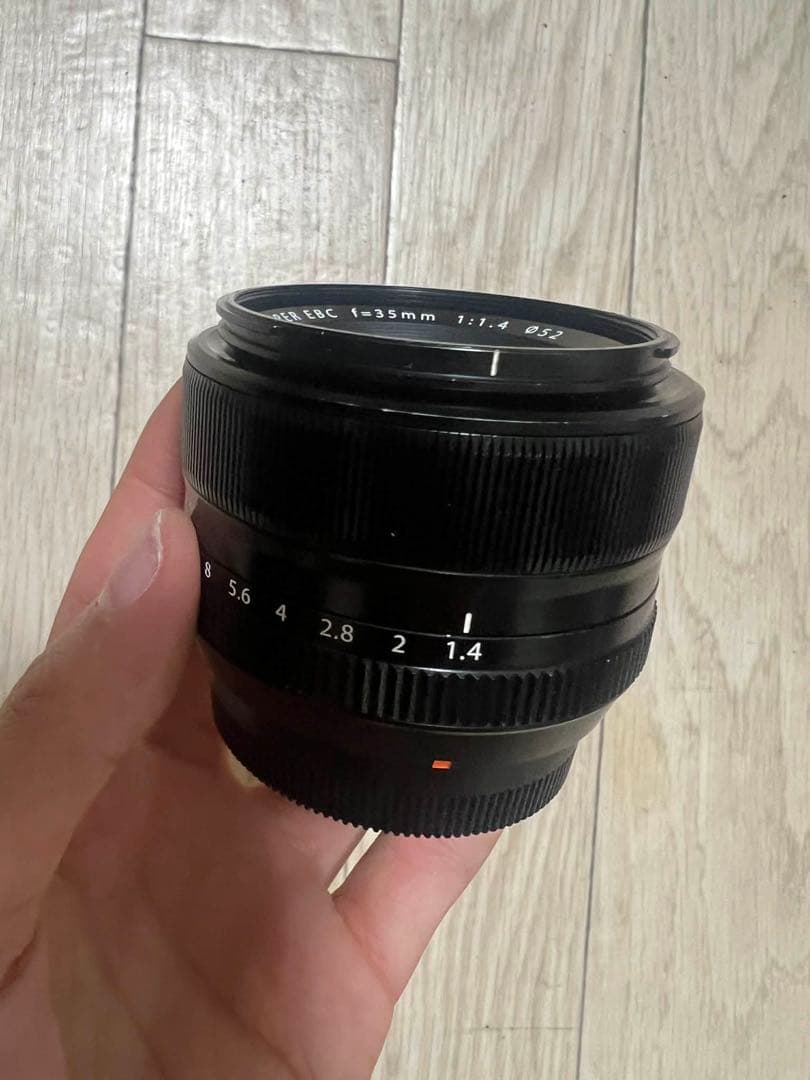 FUJIFILM XF35mmF1.4 R フジノン XFレンズです